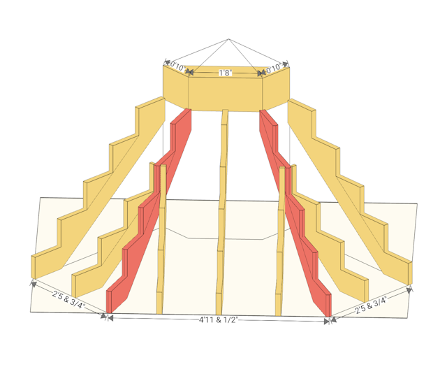 How To Calculate Corner Deck Stairs With The RedX Stairs App