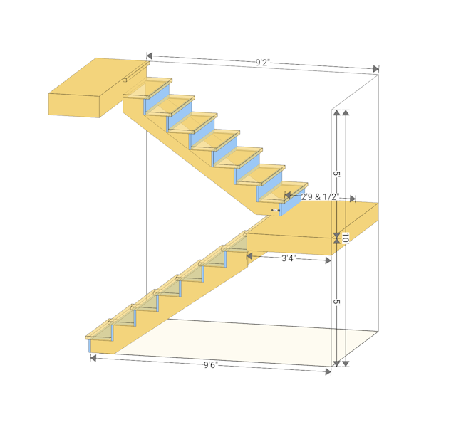 Building a U-Shaped Staircase with RedX Stairs