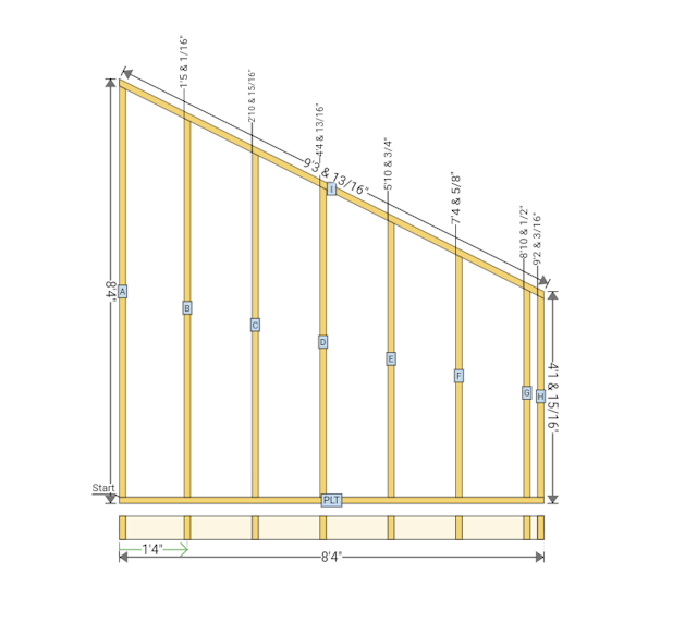 How to Build an Angled Wall Blueprint Using the RedX Walls App