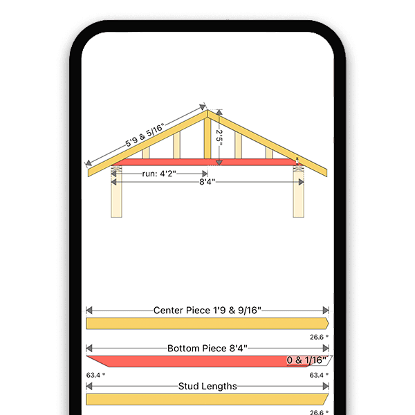 Gable Truss Builder Interface