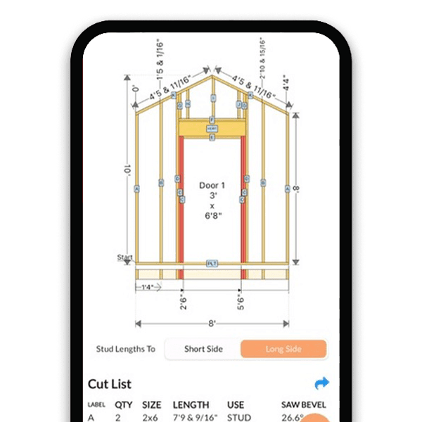 Rake Wall Builder Interactive Model