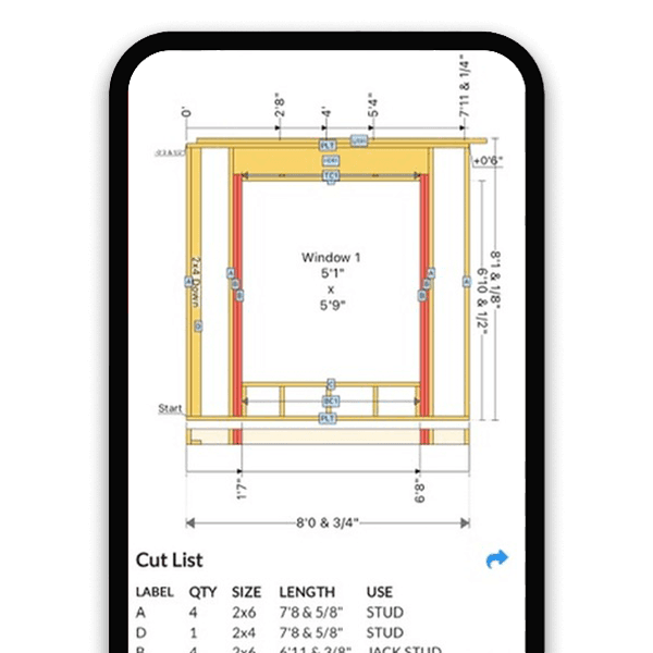 Straight Walls Builder Interactive Model