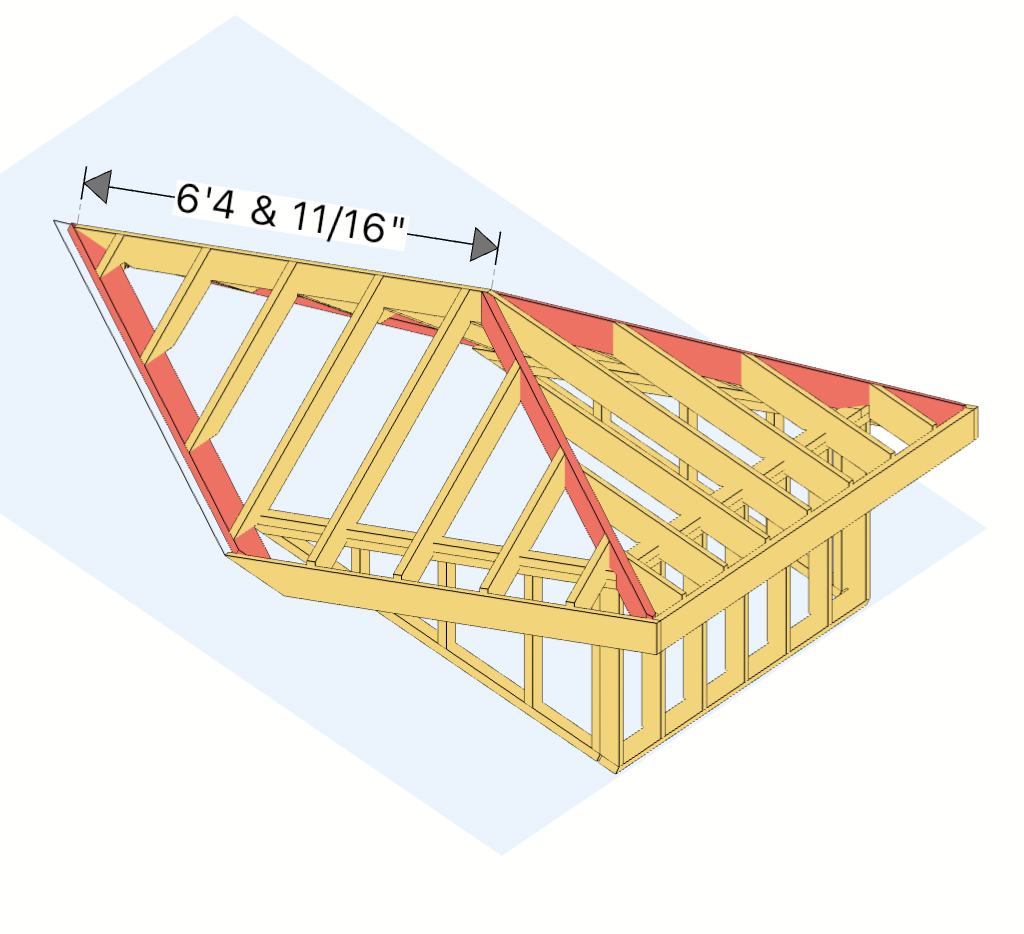 3D Dormer model builder using RedX Roof App