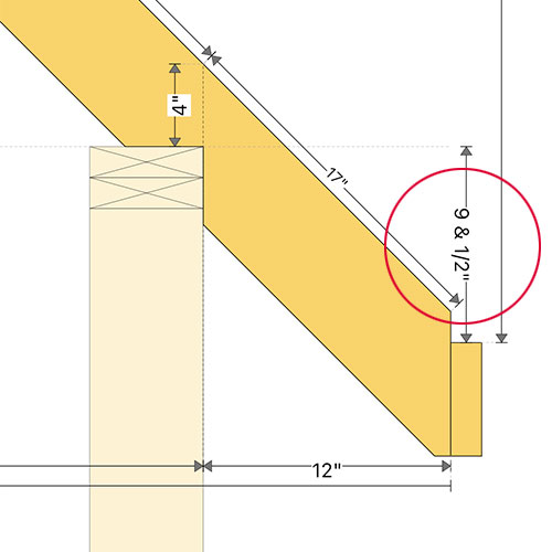 what is the fascia drop on a roof rafter