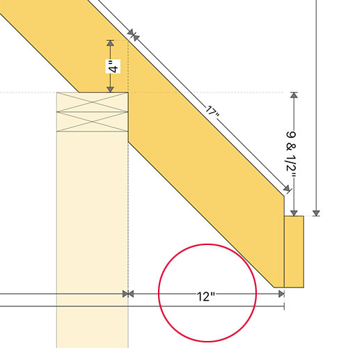 what is the fascia overhang on a roof rafter