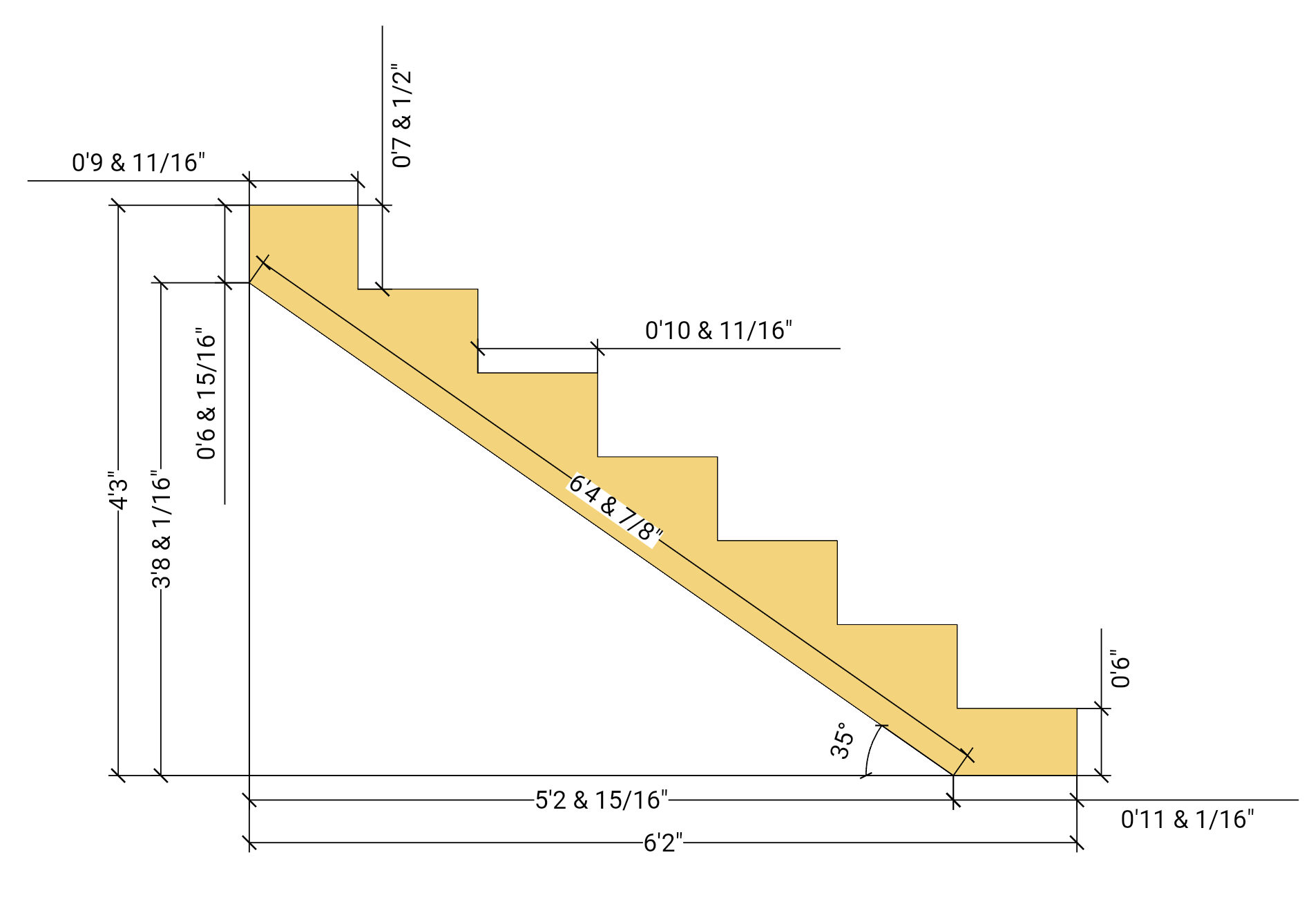 stringer blueprint stiar app cut list stringer plan