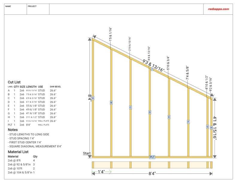 Angled wall Final Blueprint redx apps