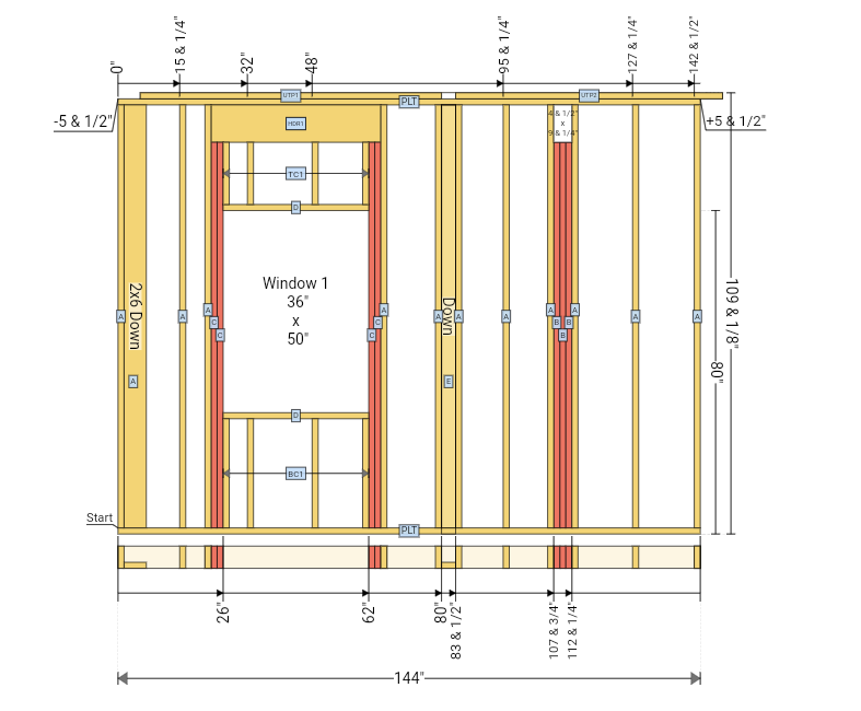 RedX Walls wall plan